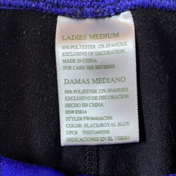 3 Tangerine Black Leggings - All size M - Picture 10 of 12